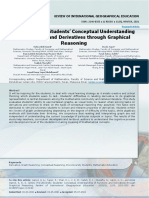 Pre-University Students' Conceptual Understanding of Functions and Derivatives Through Graphical Reasoning