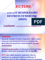 Infantile Respiratory Distress Syndrome