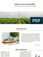 Arquitectura Sustentable Bioetica