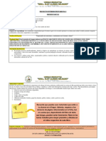 Ficha Proyecto de Lengua Primero de Bachillerato 1