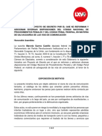 17-11-21 Iniciativa Cierre de Vías de Comunicación Legal