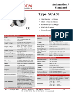 Type SCA50: Automation / Standard