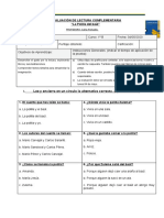 Evaluación de Lectura La Polilla Del Baúl