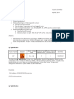 SP Hybridization: Chcl3 Trichloromethane