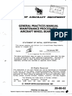 General Practices Manual Maintenance Procedures Aircraft Wheel Bearings