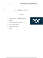 Informe Topografia