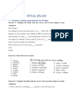 Final Exam - Đã S A