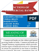 Functions of Commercial Banks