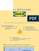 Case 4.1: IKEA in India