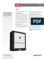 Three-Phase Transformerless String Inverter With The Maximum Power Density