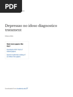 Depressão No Idoso: Diagnóstico e Tratamento