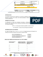 Memoria Descriptiva de Extintores