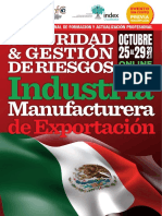 Industria Manufacturera Maquiladora de Exportación 2021