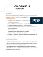 Metodología de La Investigación (Segundo Bimestre)