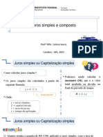 Aula 3 - Matemática Financeira