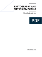 Cryptography and Security in Computing