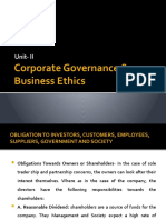 5 - Corporate Governance, Unit - II, Lectures-10 - 15