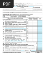 Amended U.S. Individual Income Tax Return: Use Part III On The Back To Explain Any Changes