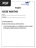 Gcse Maths: Angles