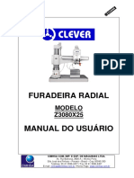 Manual de Instruções - Furadeira Z3080x25