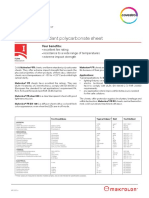 Makrolon Solid Flame Retardant Polycarbonate Sheet: Your Benefits