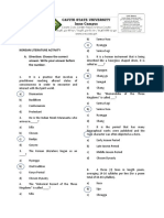 Bautista Korean Literature Activity