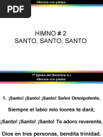 ¡Santo! ¡Santo! ¡Santo!