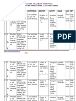 Scheme of Work Writing Baby First Term