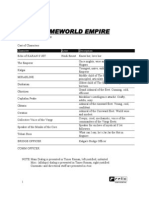 Adam's Homeworld Empire Script