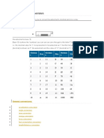 Hexadecimal Conversion