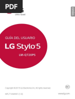 LG Stylo 5 Guia de Usuario