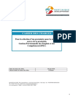 Cahier Des Charges GPEC SAP