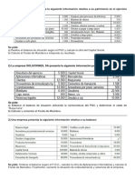 4º ESO Economía Balances-Ejercicios 1