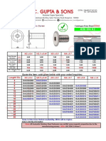 ULTRA LOW PROFILE TORX MC Screws B4A35 SS 304