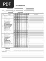 Control Preoperacional - Vehiculos y Maquinarias