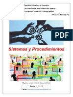 20% Primer Corte. Jesus Marquina SISTEMAS Y PROCEDIMIENTOS ADMINISTRATIVOS