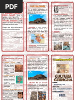 TRIPTICO La Cultura Chincha