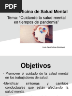 Cuidando La Salud Mental en Tiempos de Pandemia