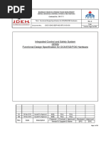 Integrated Control and Safety System (ICSS) Functional Design Specification For DCS/ESD/FGS Hardware