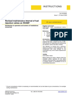 3416Q396 - Revised Mainteance Interval of Fuel Injection Valves On 34DF