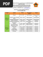 Roundown Acara Makrab Mapala