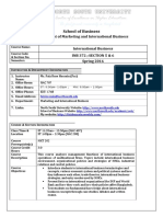 Inb 372 Course Outline