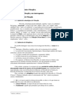 Tema 1. La Filosofia y Sus Interrogantes