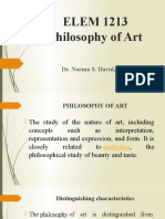 Philosophy of Art