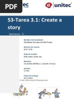 S3 - Tarea 3.1 Create A Story