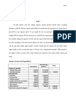 Task Finance and Economics