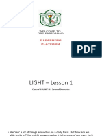 Light Lesson 1