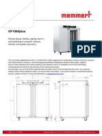 Memmert - Ovens - UF1060plus - Data Sheet