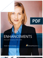 Enhancements: Microsoft Dynamics Nav 2009