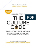 The Culture Code: The Secrets of Highly Successful Groups